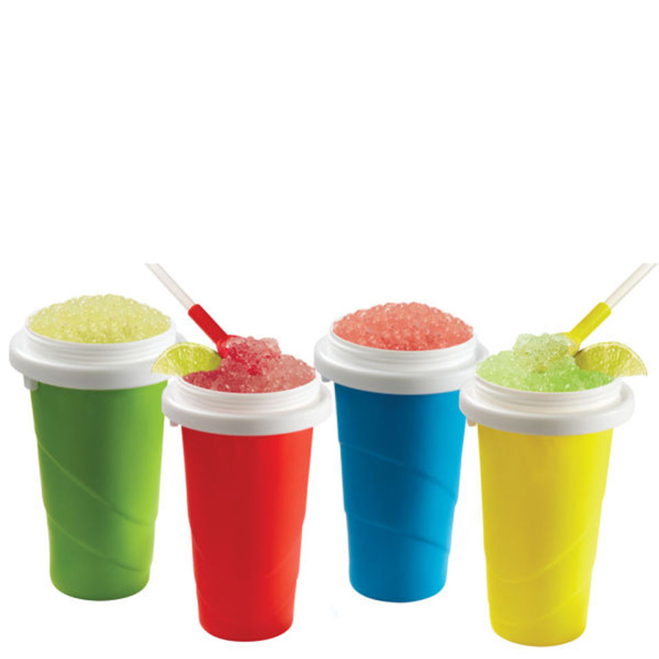 Chill Factor Squeeze Cup Slushy Maker 4 Pack Iwoot Uk