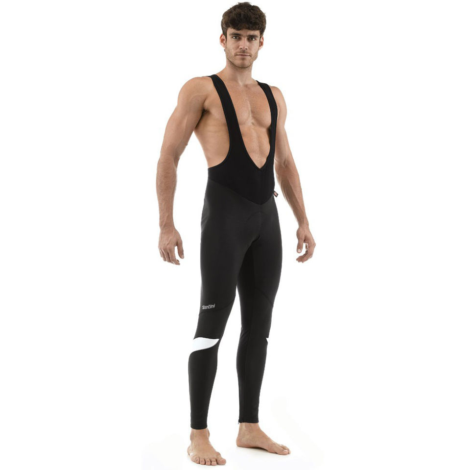 Santini Triton Bib Tights Black Probikekit Com