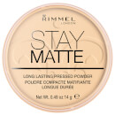Poudre compacte Stay Matte de Rimmel - Transparente Poudre compacte Stay Matte de Rimmel - Transparente