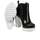 Melissa Women's Soldier 14 Heeled Chelsea Boots - Black ...