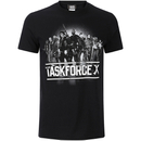 DC Comics Men's Suicide Squad Taskforce X T-Shirt - Black