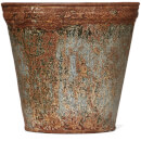 Nkuku Abari Zinc Flower Pot 18 x 19.5cm