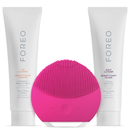 FOREO Holiday Cleansing Collection: LUNA MINI 2 Fuchsia
