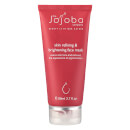 Mascarilla facial para iluminar y refinar la piel de The Jojoba Company 80 ml