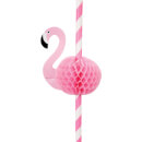 Sunnylife Flamingo Honeycomb Straws - Set of 12