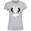 Disney Minnie Mouse Spiegel Illusie Dames T shirt Grijs Disney Minnie Mouse Spiegel Illusie Dames T shirt Grijs