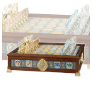 Harry Potter Quidditch Chess Set - Silver/Gold Plated