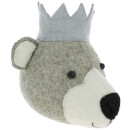 Fiona Walker England Mini Bear Wall Hanging Head