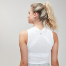 MP ženska majica bez rukava za trening Essentials – bijela - XXL