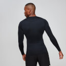 MP Мъжки основни дрехи Спортна термо блуза с дълъг ръкав - черна - XS