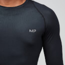 Camisola de Treino com Manga Comprida para Camada de Base da MP para Homem - Preto - XS