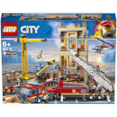 LEGO City: Downtown Fire Brigade Crane Truck Copter Set (60216)