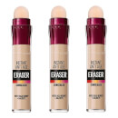 Maybelline Eraser Eye Concealer Light x 3 (Worth £26.97) Maybelline Eraser Eye Concealer Light x 3 (Worth £26.97)