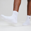 Мъжки спортни чорапи Essentials на MP - бели (2 чифта в пакет) - UK 6-8