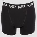 MP กางเกงในบ๊อกเซอร์ เอสเซนเชียลส์ สำหรับผู้ชาย - สีดำ (3 ตัว) - XS