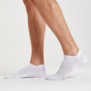 MP Men's Essentials ถุงเท้าข้อเท้า - สีขาว (3 Pack) - UK 6-8