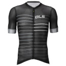 Alé Solid Ergo Jersey - Black/Grey - M Alé Solid Ergo Jersey - Black/Grey - M