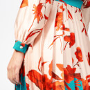 ted baker karolyn fantasia pleated midi dress