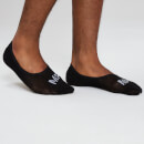 Мъжки невидими чорапи Essentials на MP - черно (3 в пакет) - UK 6-8
