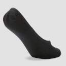 MP Men's Essentials Invisible Socks - Black (3 Pack) - UK 6-8