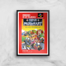 Nintendo Retro Super Mario Kart Poster