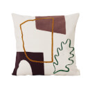 Ferm Living Mirage Cushion - Leaf