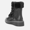 Ivery Jump Leather Winter Boots Black Clarks Ivery Jump women's Snow boots in