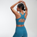 MP Women's Power Longline Sports Bra - Stargazer - S