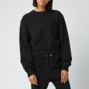 Reebok X Victoria Beckham Women's Cropped Sweatshirt - Black