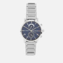 Tommy Hilfiger Men's Kane Metal Strap Watch - Silver