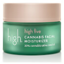 High Beauty High Five Cannabis Facial Moisturizer 20% Cannabis Sativa Seed Oil 1.7 oz