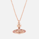 Vivienne Westwood Women's Pina Small Bas Relief Pendant - Pink Gold Light Rose