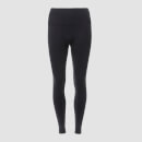Acid Wash Seamless Leggings - Black