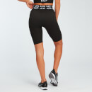 Curve 曲線系列 女士自行車短褲 - 黑色 - XS