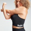MP ženski sportski grudnjak za trening Essentials – crni - XS