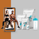 Das Muskelaufbau Bundle + kostenloser Trainings- & Ernährungsratgeber - Cola - Blue Raspberry - Banana