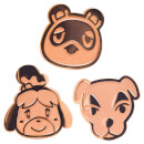 Animal Crossing: New Horizons Pins (Tom Nook, Isabelle, K.K. Slider)