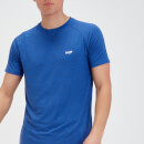 Мъжка тениска с къси ръкави Performance на MP - кобалтово синьо и черно - XS