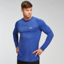 MP Men's Performance Long-Sleeve Top - Colbalt Marl - M