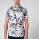 Ted Baker Men's Dudum Flower and Leaf Print Shirt - Lilac