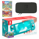 Nintendo Switch Lite (Turquoise) Pokémon Mystery Dungeon Rescue Team DX Pack