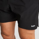 กางเกงเทรนนิ่งขาสั้นผู้ชาย MP- สีดำ - XS
