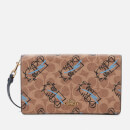 Coach 1941 Women's Signature All Over Horse and Carriage 3 by Guang Yu Hayden Bag - Tan Black Multi