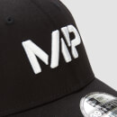 MP New Era 39THIRTY Baseball Cap - Black/White - S-M