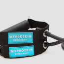 Тренировъчни ластици с различно съпротивление на Myprotein - изключително силно - черно