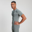 Essentials Training 基礎訓練系列 男士緊身短袖 T 恤 - 暴風灰 - XXS