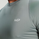 Essentials Training 基礎訓練系列 男士緊身短袖 T 恤 - 暴風灰 - XXS