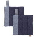Ferm Living Denim Pot Holders - Blue (Set of 2)