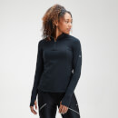 MP Women's Velocity 1/4 Zip Top- Black - XXS
