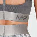 MP Women's Adapt Textured Sports Bra- Carbon - XXS